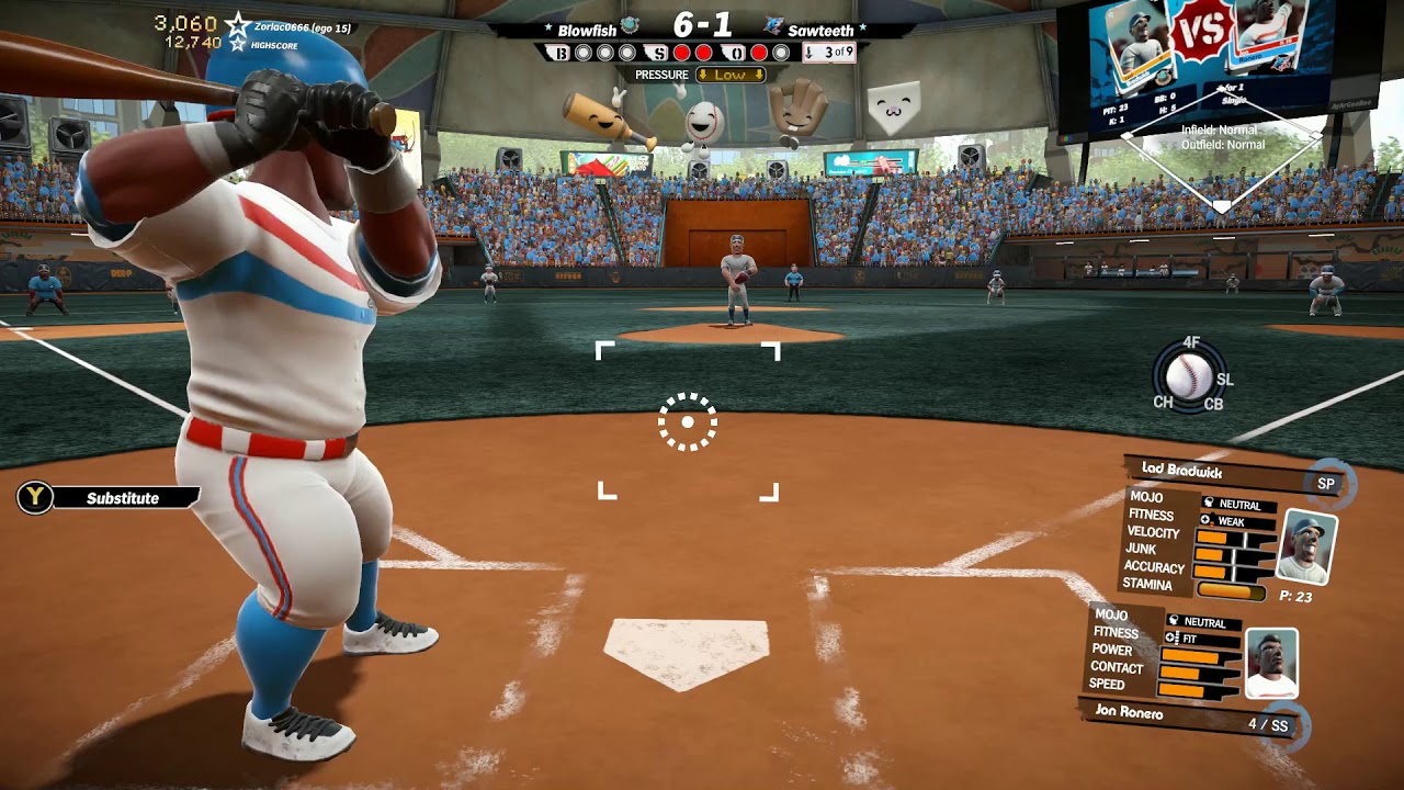 Super Mega Baseball 2 Xbox One X Gameplay