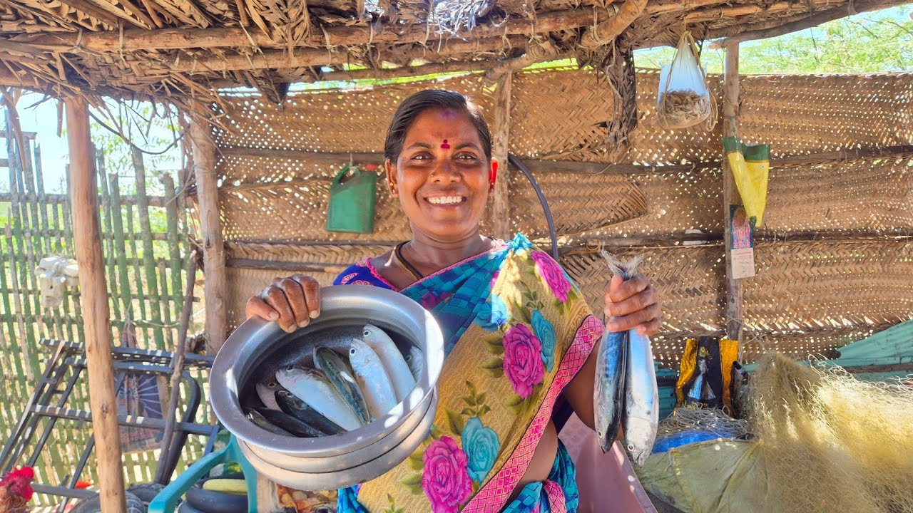 காணங்கத்த மீன் குழம்பு எலி சூரை மீன் பொரியல் 