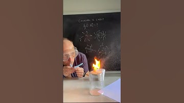 Fire and coffee creamer. #stem #physics #science #sciencedemo #slowmotion