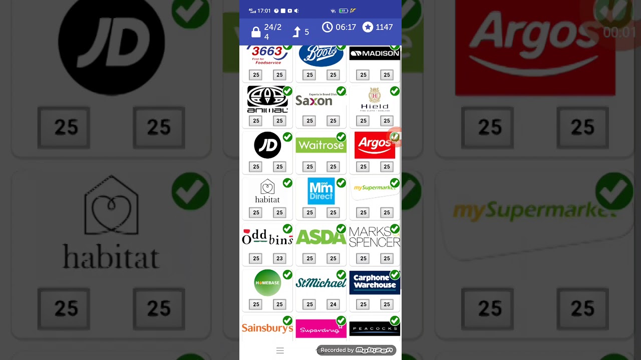 British Logo Quiz Level 5 Complete