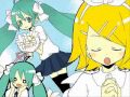 Hatsune Miku & Kagamine Rin "Doki Doki Yuri Gakuen" (English Subtitles) (ドキドキ百合学園)