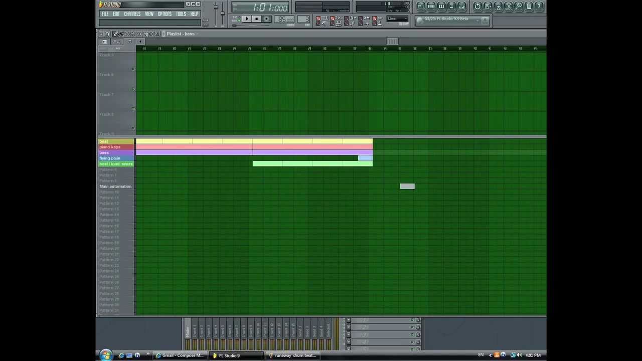 KANYE WEST " RUNAWAY "  FL STUDIO 9 REMAKE TUTORIAL  ( HD ) 2011