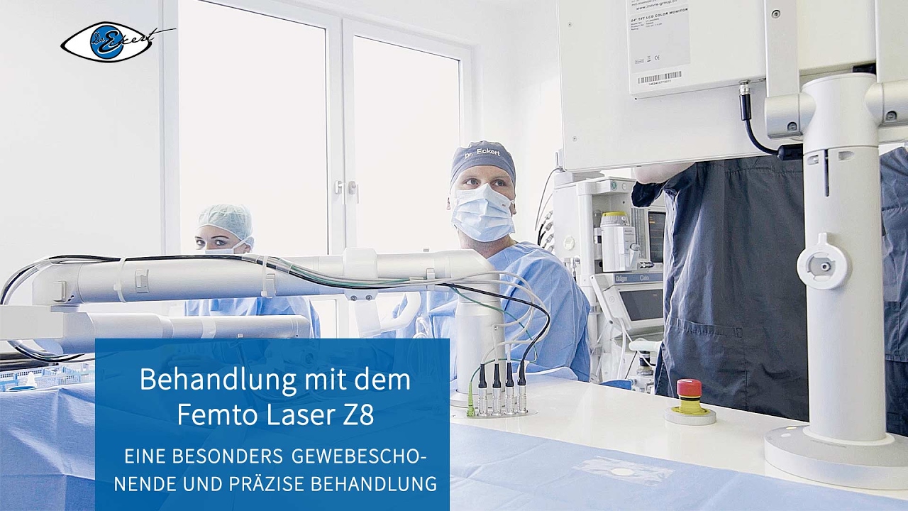 Besonders schonende und präzise Behandlung bei grauem Star und Lasik-OPs mit dem Femto Laser Z8