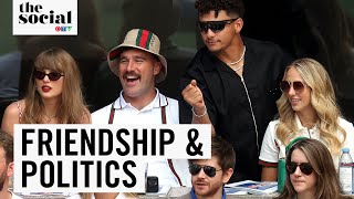 Taylor Swift and Brittany Mahomes Shut Down Feud Rumours With Embrace at US Open | The Social