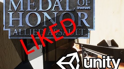 Dev 10 Medal of Honor Allied assault Unity Remake   Equip Unequip and CQB