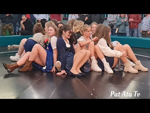 BEAUTIFUL GIRLS ON THE DEVIL'S WHEEL (TEUFELSRAD) OKTOBERFEST MUNICH 2024 [4K] PT.2