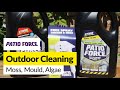 How to Get Rid of Moss, Mould and Algae Using the Patio Force Cleaner