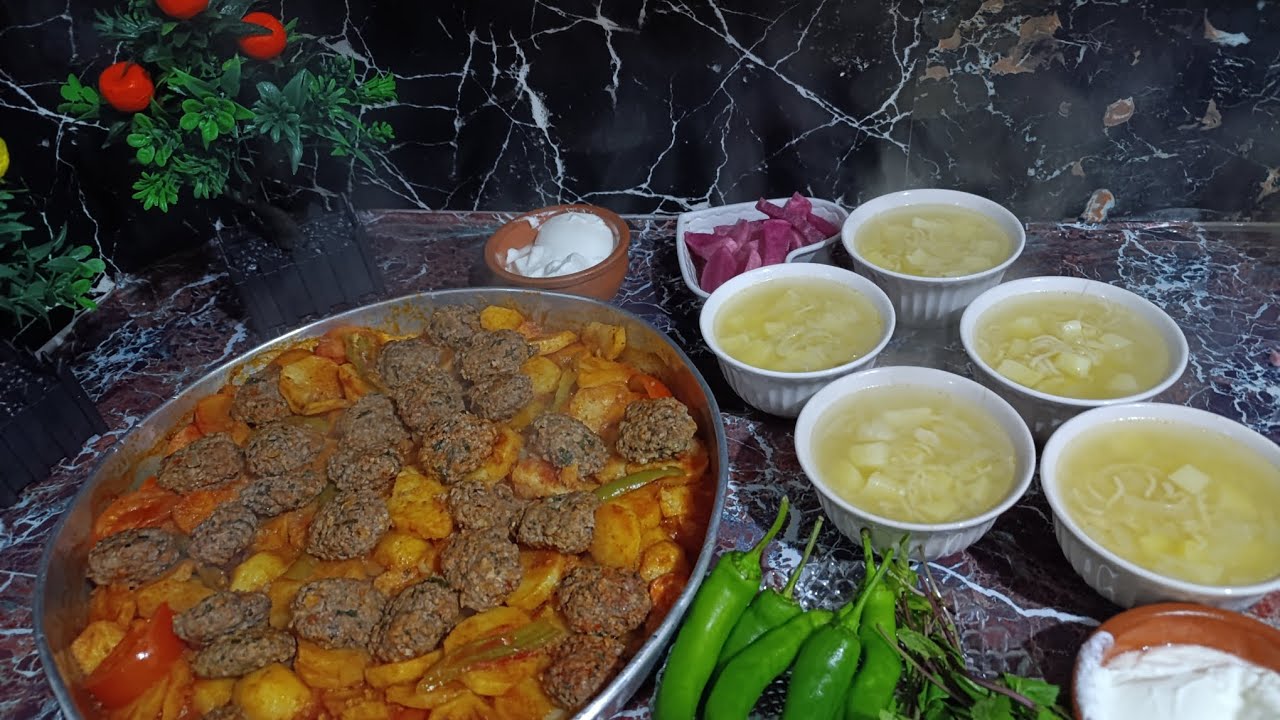  كباب بطاطا عالطريقة السوريه لقمة بتدوب دوبان.طبختنا برمضان 🤲🔥🌙