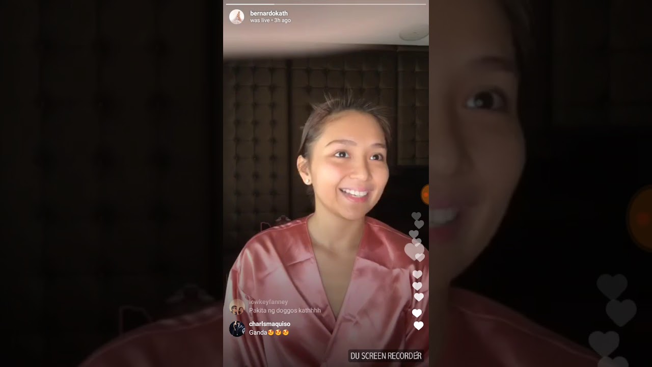 kathryn bernardo IG LIVE full ❤ feb.13.18