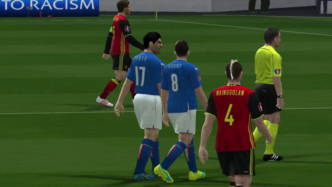 Italia Belgium - EURO 2016 - patch stonecold pes6