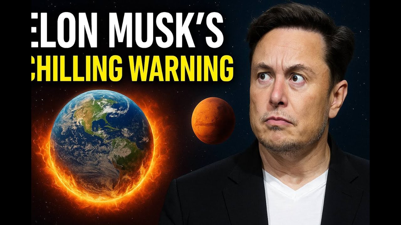 “Elon Musk’s Chilling Warning: Why Humanity Must Escape to Mars”