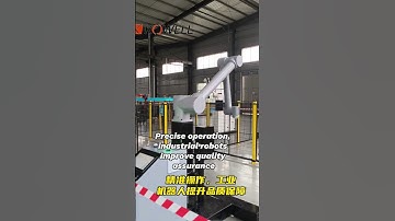 Precise operation, industrial robots improve quality assurance #automobile #automatedsolutions