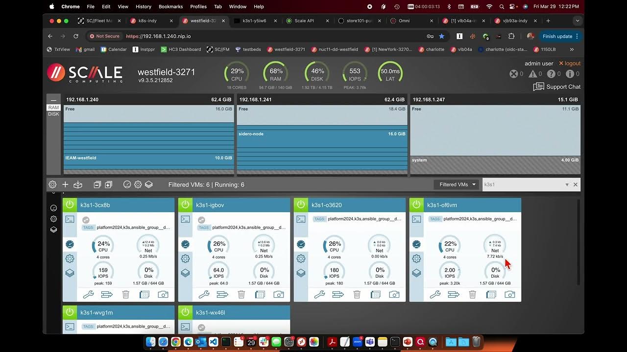 Deploying K3S Multi Node Cluster via Ansible on SC//HyperCore YouTube