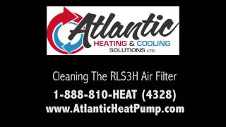 Fujitsu RLS3H Air Filter Cleaning