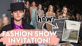 How To Get Invited To A Fashion Week Show In New York, London, Milan And Paris