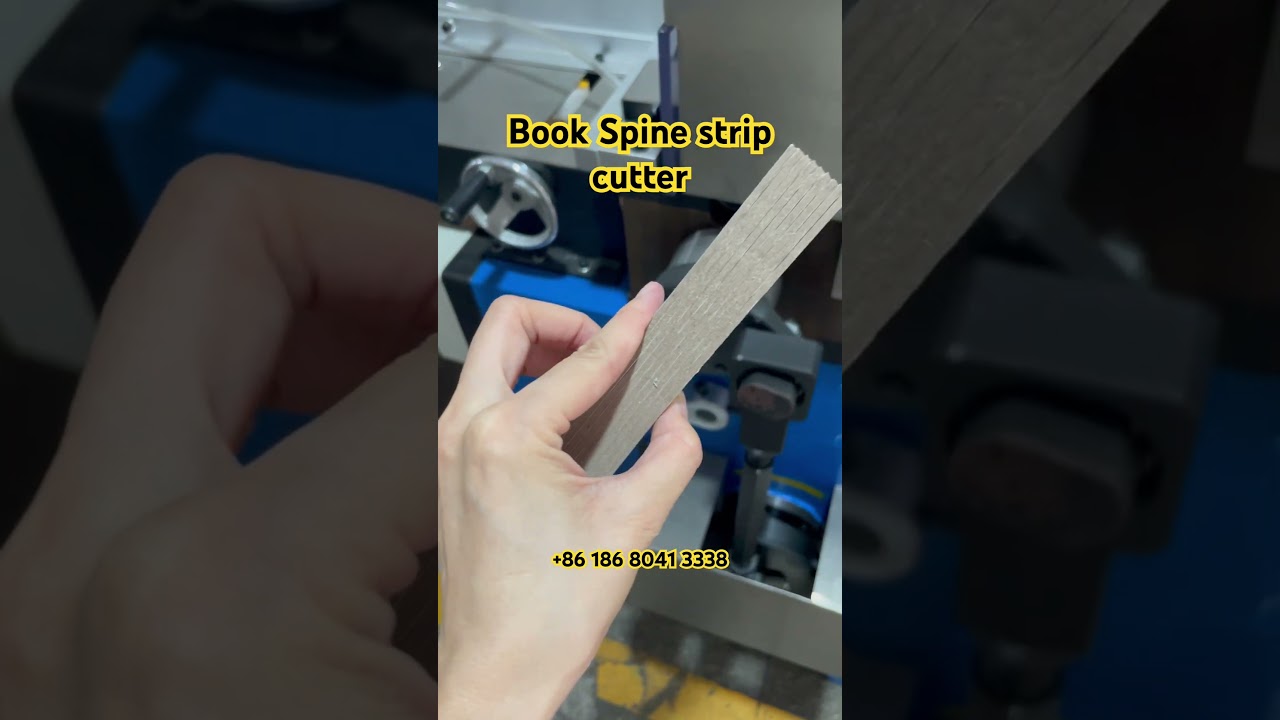 Book Spine strip cutter 
