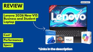 Lenovo V15 2026 Laptop Review | Ryzen 3 7320U, 16GB RAM, 512GB SSD, FHD Display &amp; Long Battery!