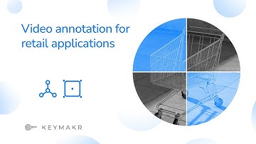 Video annotation for retail applications