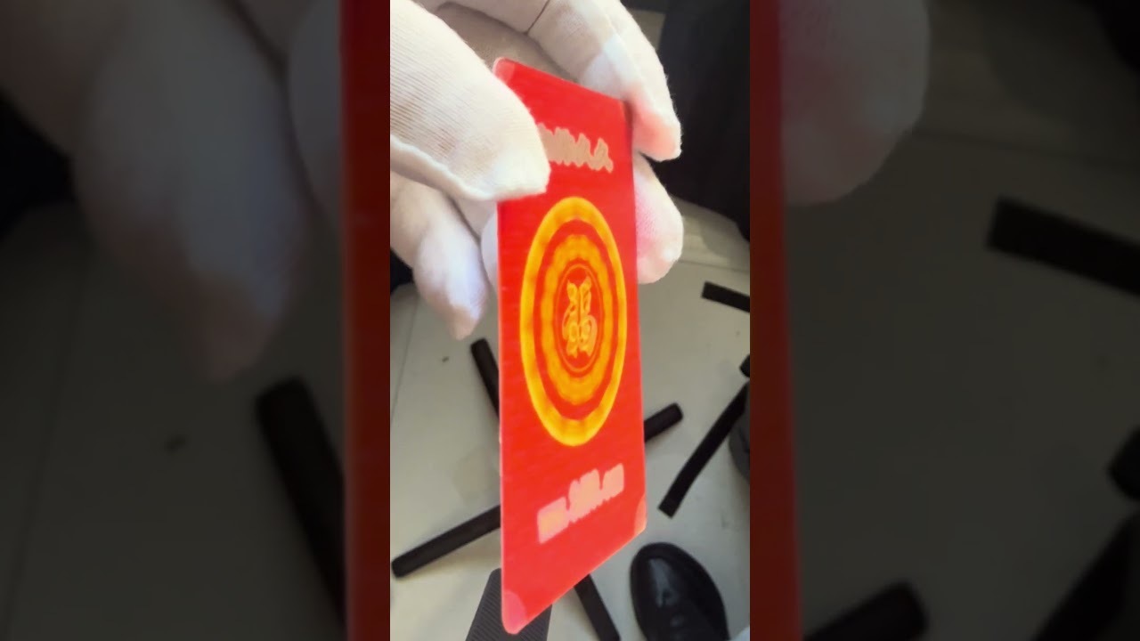 lenticular printing card with 3d, flip, rotate effect made by OK3D PSDTO3D101 lenticular software