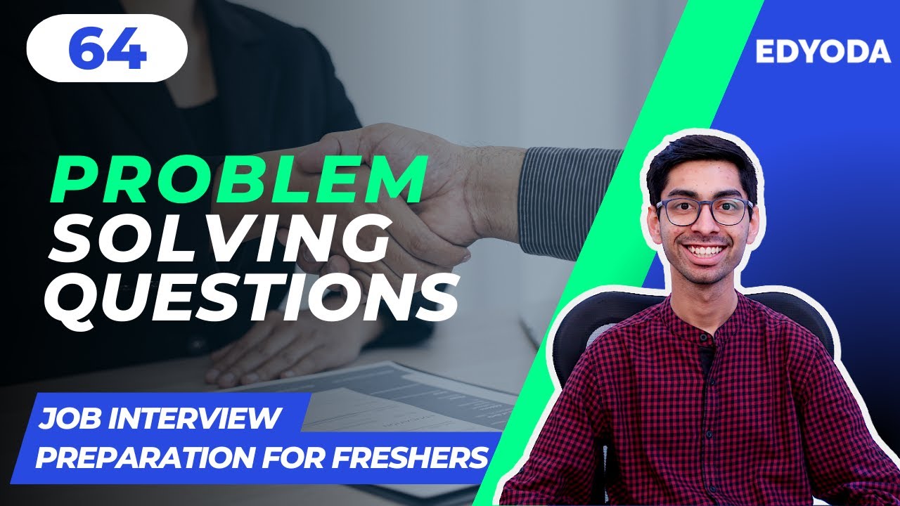 problem solving questions for freshers