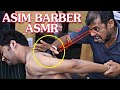 Asim Barber ASMR | Upper body massage with lots of crunchy crack and asmr sound | 4 times neck crack