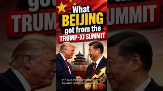 What Did Beijing Gain from the Trump–Xi Summit? 🇨🇳🤝🇺🇸#shorts
