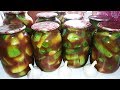 А МОЙ ВАРИАНТ ОГУРЦОВ НА ЗИМУ С КЕТЧУПОМ ЧИЛИ САМЫЙ ВКУСНЫЙ