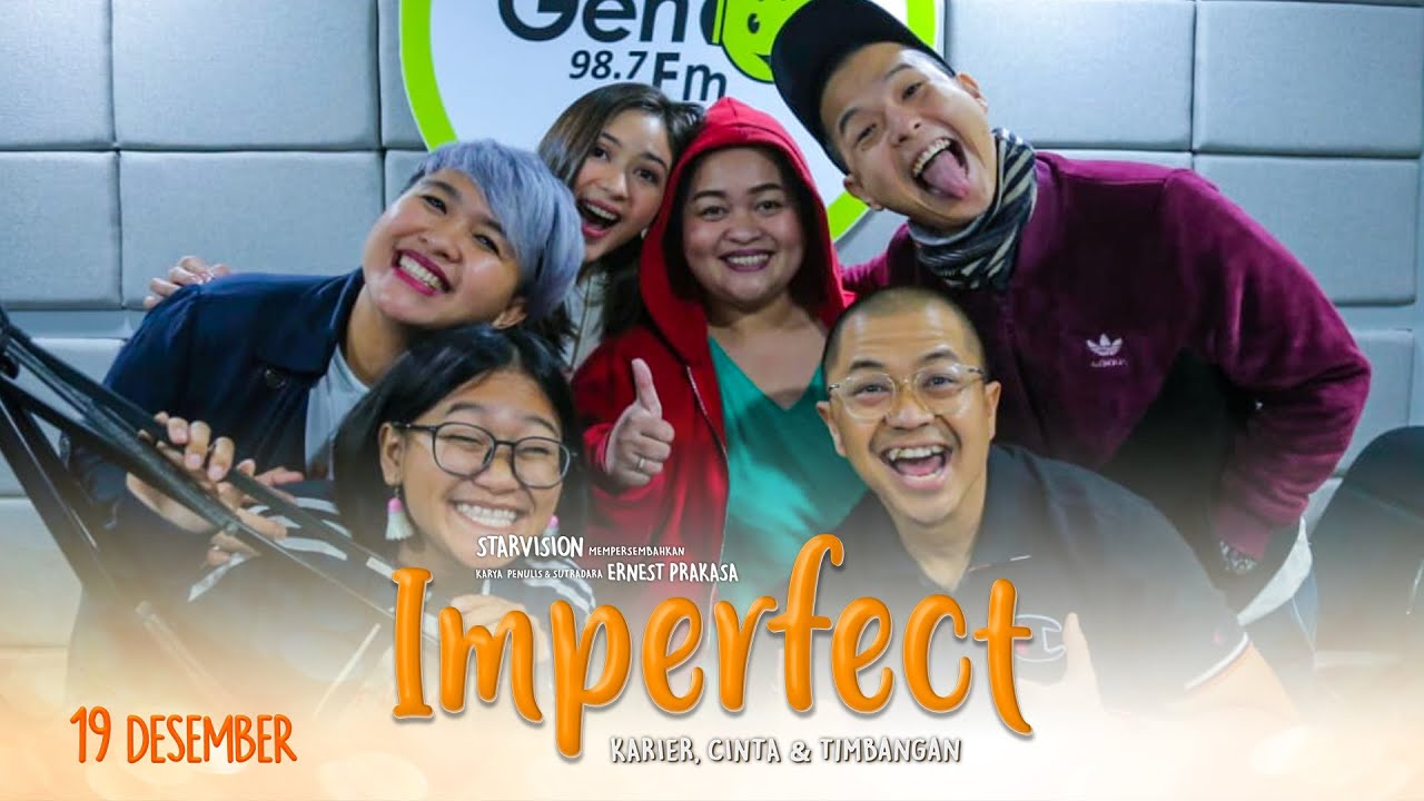 IMPERFECT Karir, Cinta & Timbangan Media Visit di GEN FM, HOT FM & I