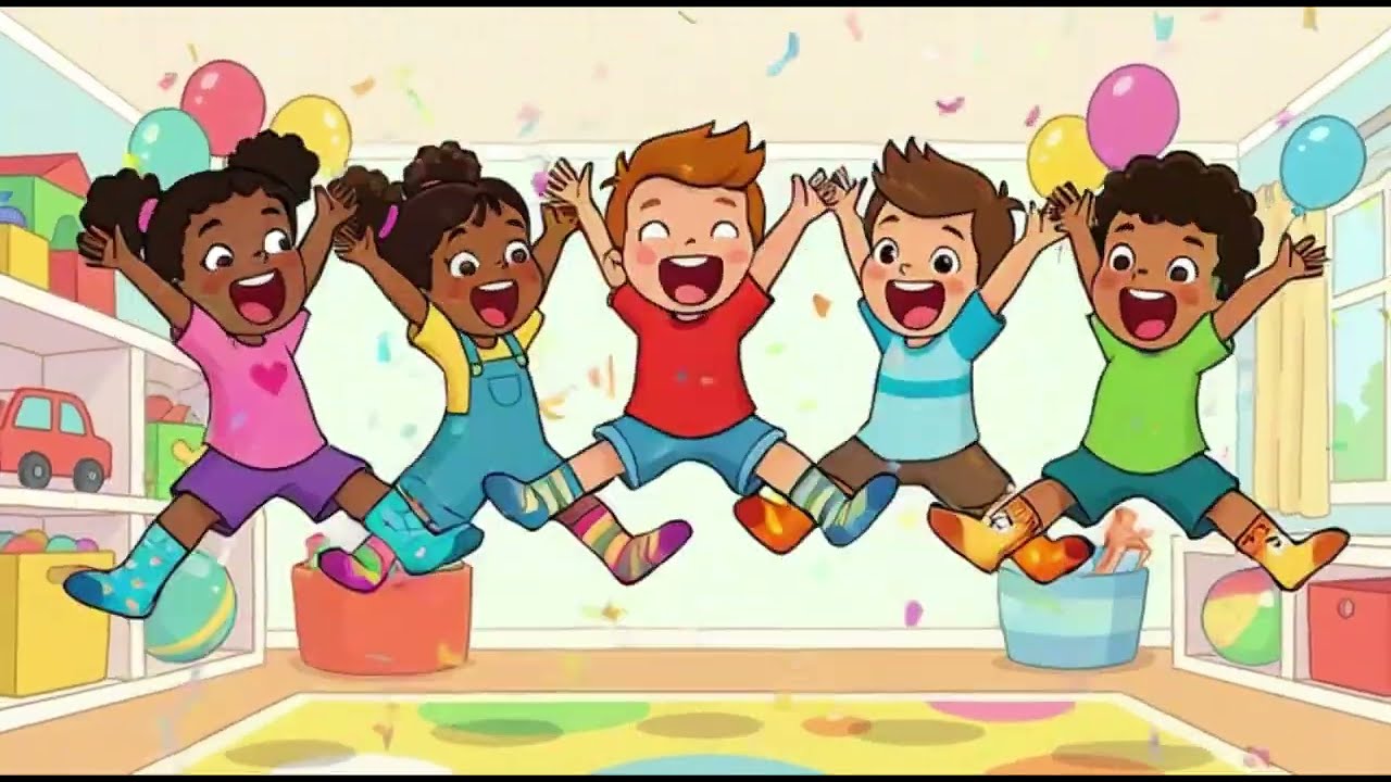 As Meias Saltitonas 🧦🎶 | Música Infantil Divertida | Canção para Dançar e Brincar