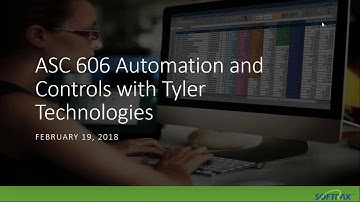 ASC 606 Implementation Considerations; Automations and Controls over Spreadsheets