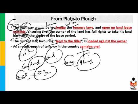 For farms and farmers  agriculture | 25 may