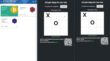 Play  tic-tac-toe  game  on  BitcoinSV blockchain