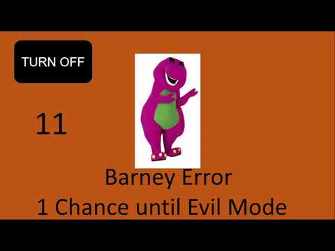 Barney Error Time's Up