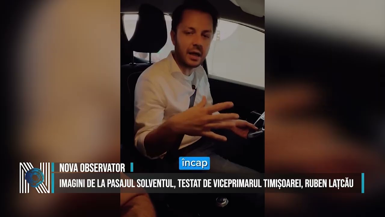 IMAGINI DE LA PASAJUL SOLVENTUL, TESTAT DE VICEPRIMARUL TIMIȘOAREI, RUBEN LAȚCĂU