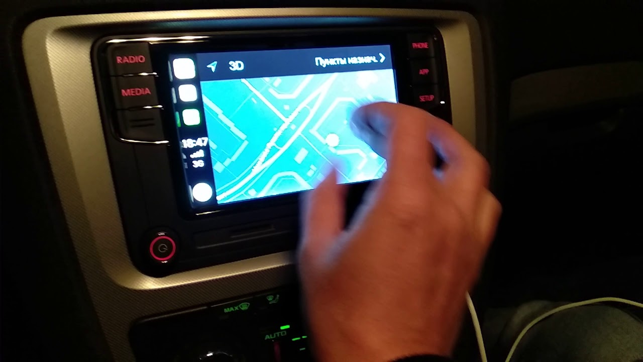 Apple Carplay Iphone 6s on 6RD 035 187B YouTube