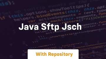 java sftp jsch