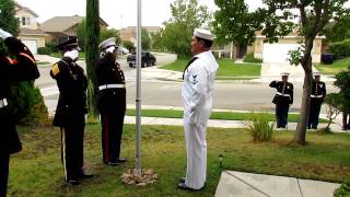 Flag Pole Dedication