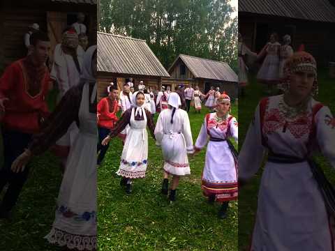 Единый день фольклора в Ядринском МО чуваши фольклор чувашскиепесни хоровод