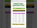 Creating Search Box in Excel: Find Anything FAST! 🔍 #exceltips #quicktutorial #workfromhome