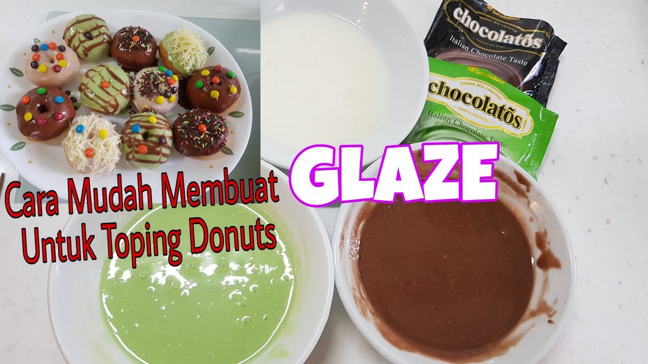 Simple Glaze Dari Chocolatos - Youtube