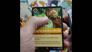 Disney Lorcana Wilds Unknown Booster Pack 2 Opening! Lets See If We Can Top Our First Pack!