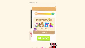 Puzzledom - Blocks - Master Level 1 - 50 - Walkthrough