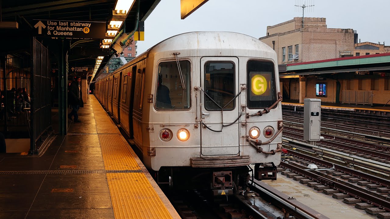MTA Subway R46's Re-entering service onto the G Line - YouTube