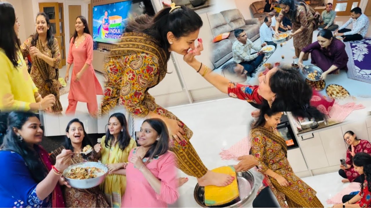 Navratri me dinner pe kis ne invite kiya panipuri khane ! Aur big celebration 