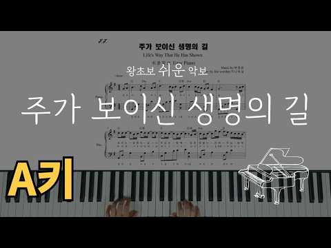 The Path of Life (Easy Piano Worship Arrangement (Key of A)) - Park Jung-eun