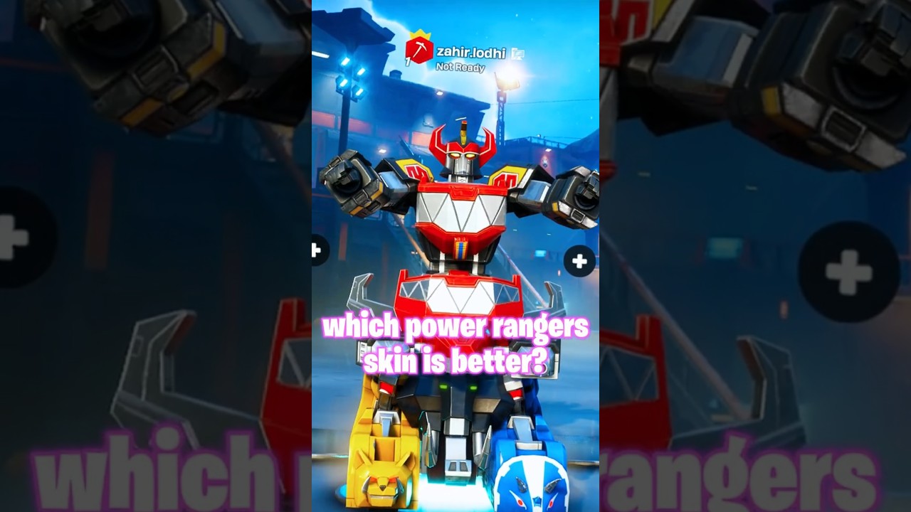 Which POWER RANGERS SKIN Is BETTER? 🤔 