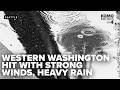 Winds, heavy rain leave thousands without power across western Washington