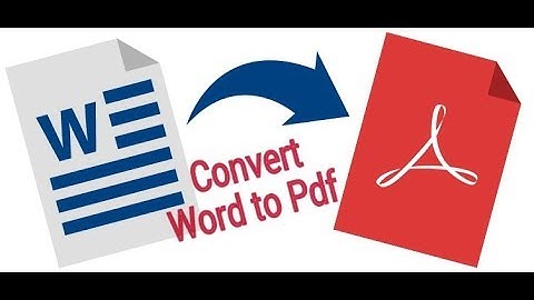 How to Convert a Word to PDF in 10 Seconds