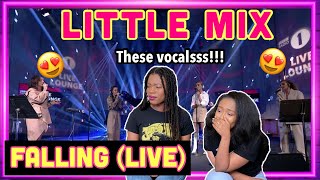 Little Mix - Falling (Harry Styles cover) in the Live Lounge REACTION