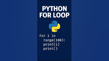 Python For Loop Explained in 60 Seconds